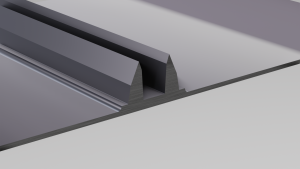 Side Edge and Irregular Angles Edge
